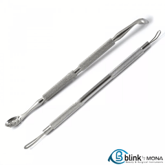 2 Pcs Blackhead Whitehead Removal Comedone 6-7 Extractors Set