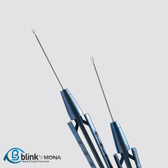 Micro Integral Vitreo Intraocular Retinal Forceps Ophthalmic Instrument with Pitted Textures