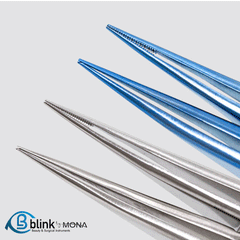 Ophthalmic Adson Tissue Forceps for Eye Surgery with Teeth