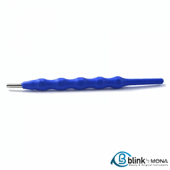 Dental Blue Mouth Mirror Handle With Mirror#5