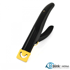 Acrylic Fake Nail Clipper (Black & Gold)