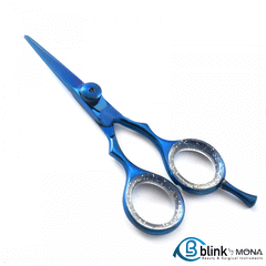 Blue Barber Hairdressing Scissors 6.0"