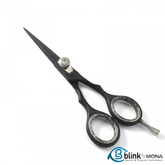 Black Barber Hairdressing Scissors 4.5"