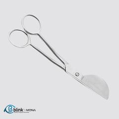 Left-Handed Duckbill Applique Scissors – 6" Embroidery Shears