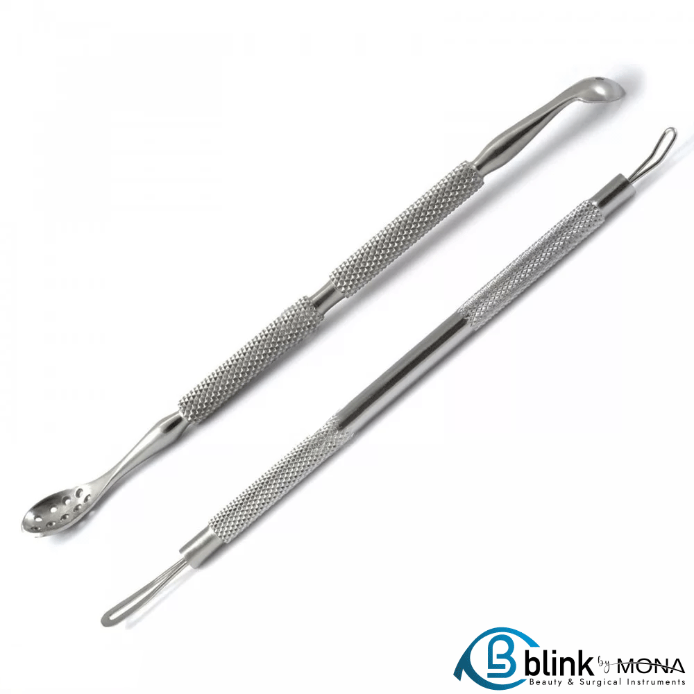 2Pcs Comedone Extractors Set (Type-7,Type-8)