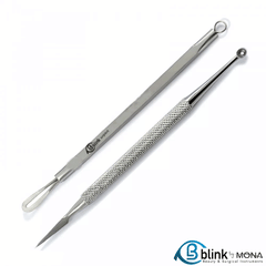 2 Pcs Blackhead Whitehead Removal Comedone 6-7 Extractors Set