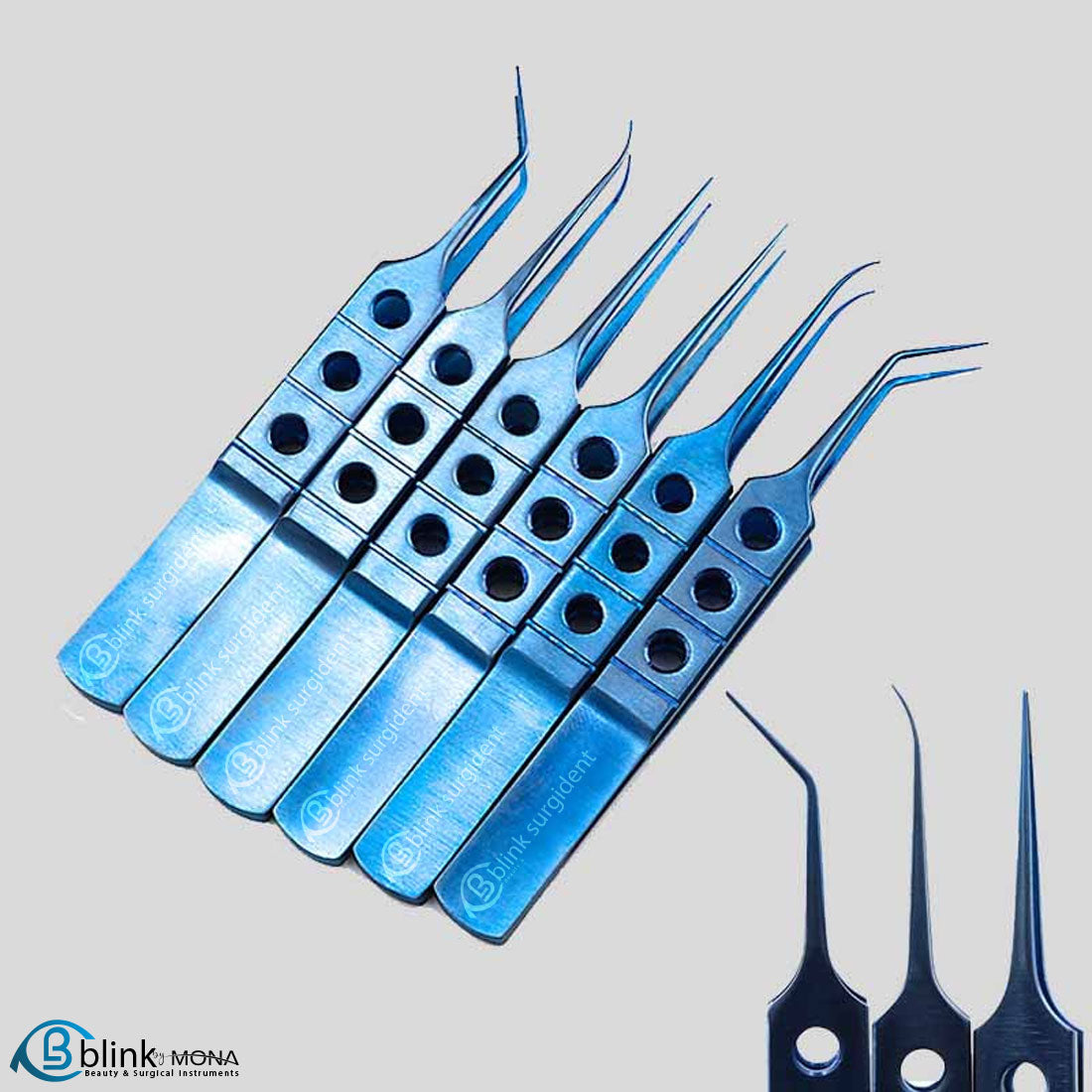 8.5cm Titanium Mcpherson Tying Forceps Ophthalmic Surgical Forceps