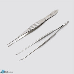 DeBakey Tissue Forceps Surgical Ophthalmic Splinter Tweezers