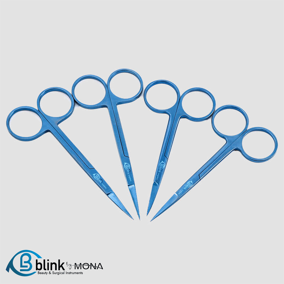 Micro Ophthalmic surgical Iris Scissors Double Eyelid Scissors