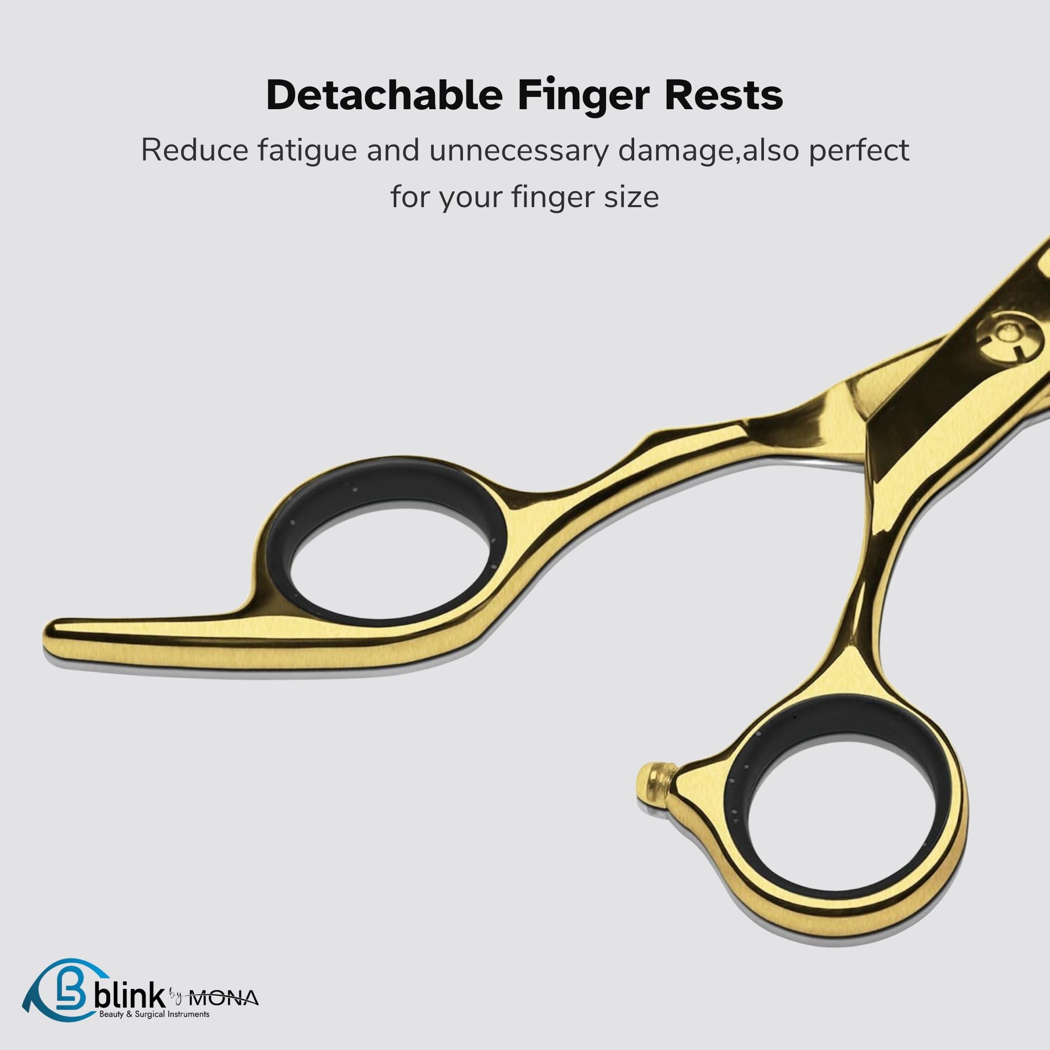 Thinning scissors detail showing teeth alignment for clean texturing