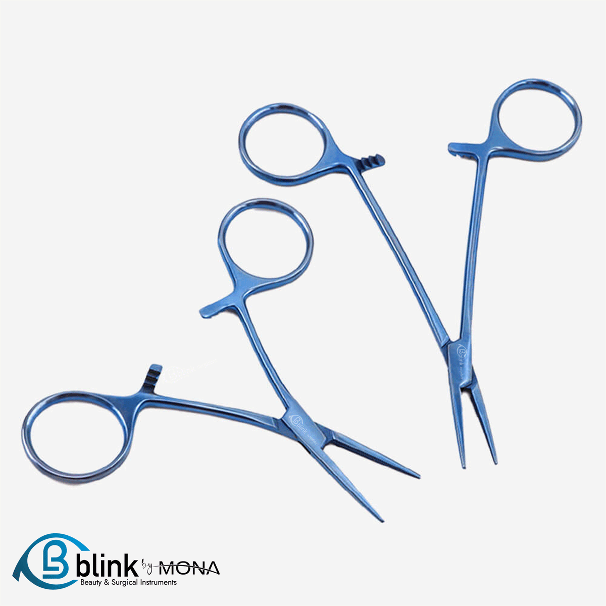 Titanium Mosquito Artery Forceps Ophthalmic Hemostat Instruments with Serrated Jaws