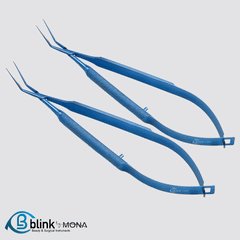 Titanium Inamura Capsulorhexis Forceps Ophthalmic Instrument with Round Handle