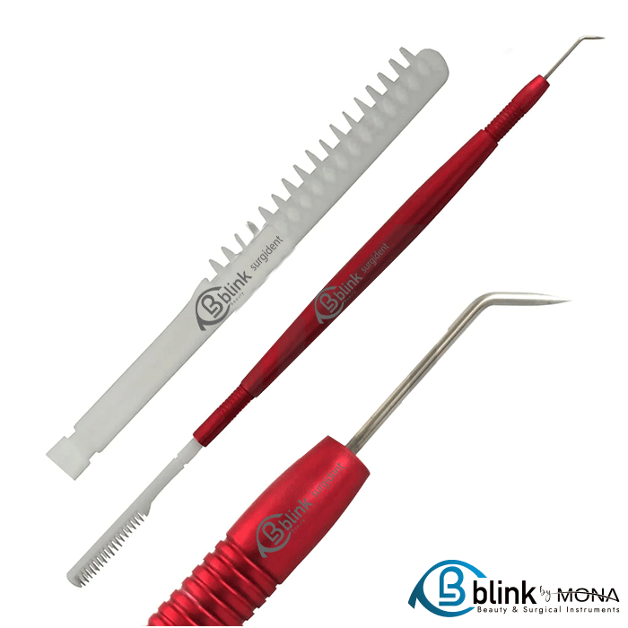 Eyelashes Lift Applicator With Comb