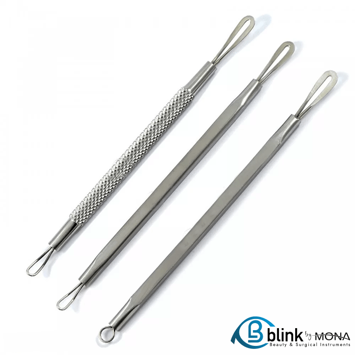 3Pcs Comedone Extractors BC #1-2-3 Set