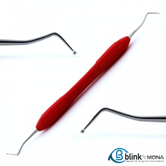 4Pcs Dental Composite Instruments Silicone Handle