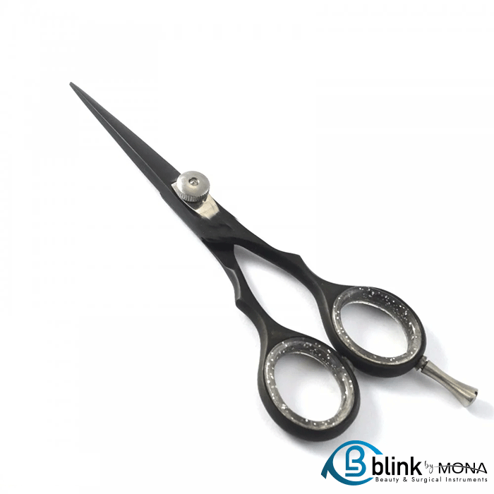 Black Barber Hairdressing Scissors 4.5"